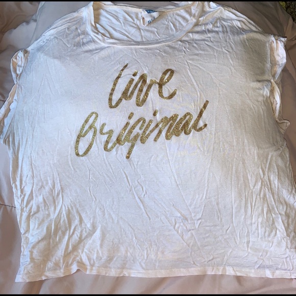 Wild blue crop top - Picture 3 of 5